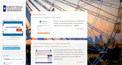 Desktop Screenshot of northtexasprogressive.org